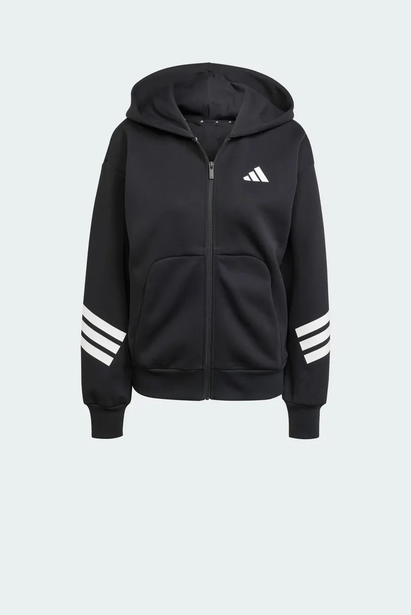 Жіноче чорне худі Future Icons 3-Stripes 6