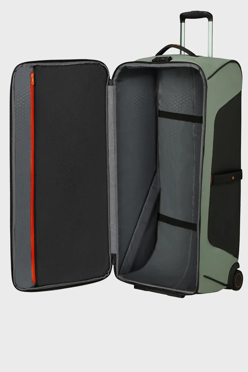 Оливковый чемодан 79 см ECODIVER LIGHT SAGE 6