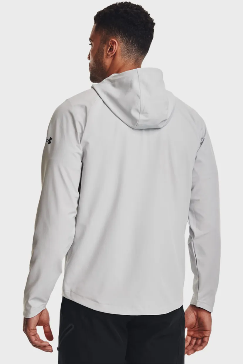 Чоловіча світло-сіра вітровка UA Unstoppable Jacket 3