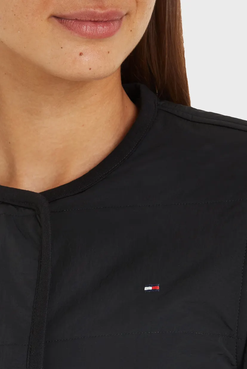 Женская черная куртка JERSEY LINED JACKET 3