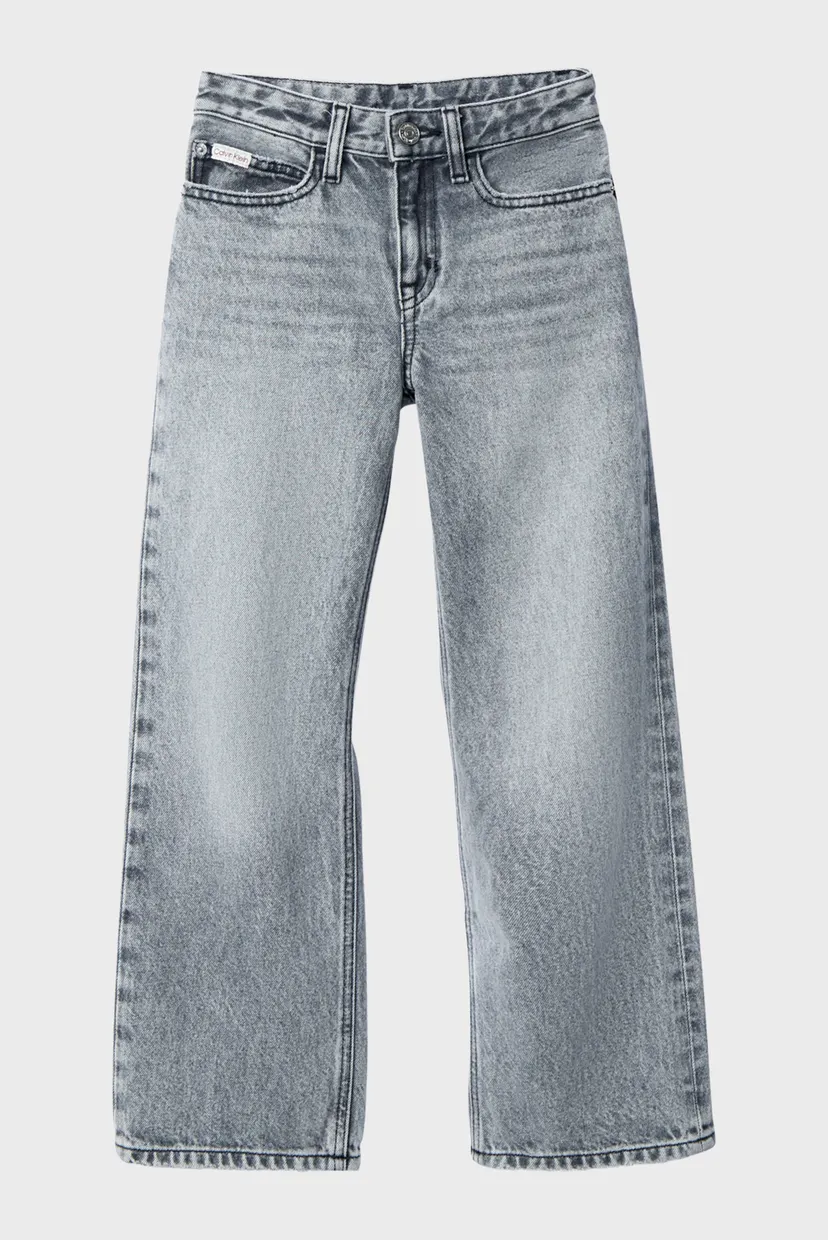 Дитячі сірі джинси HR WIDE LEG WASHED MODERN GREY 5