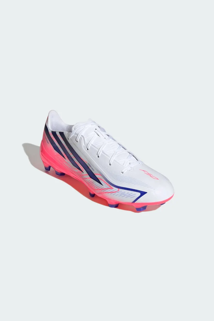Белые бутсы F50 HYPERFAST LEAGUE Firm Ground Football 3