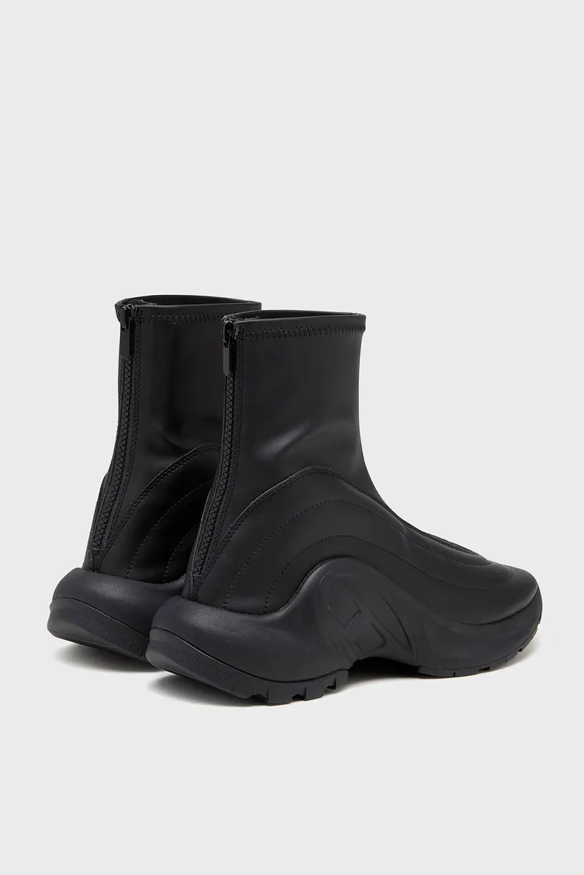 Черные хайтопы S-D-RUNNER BOOTIE X 6