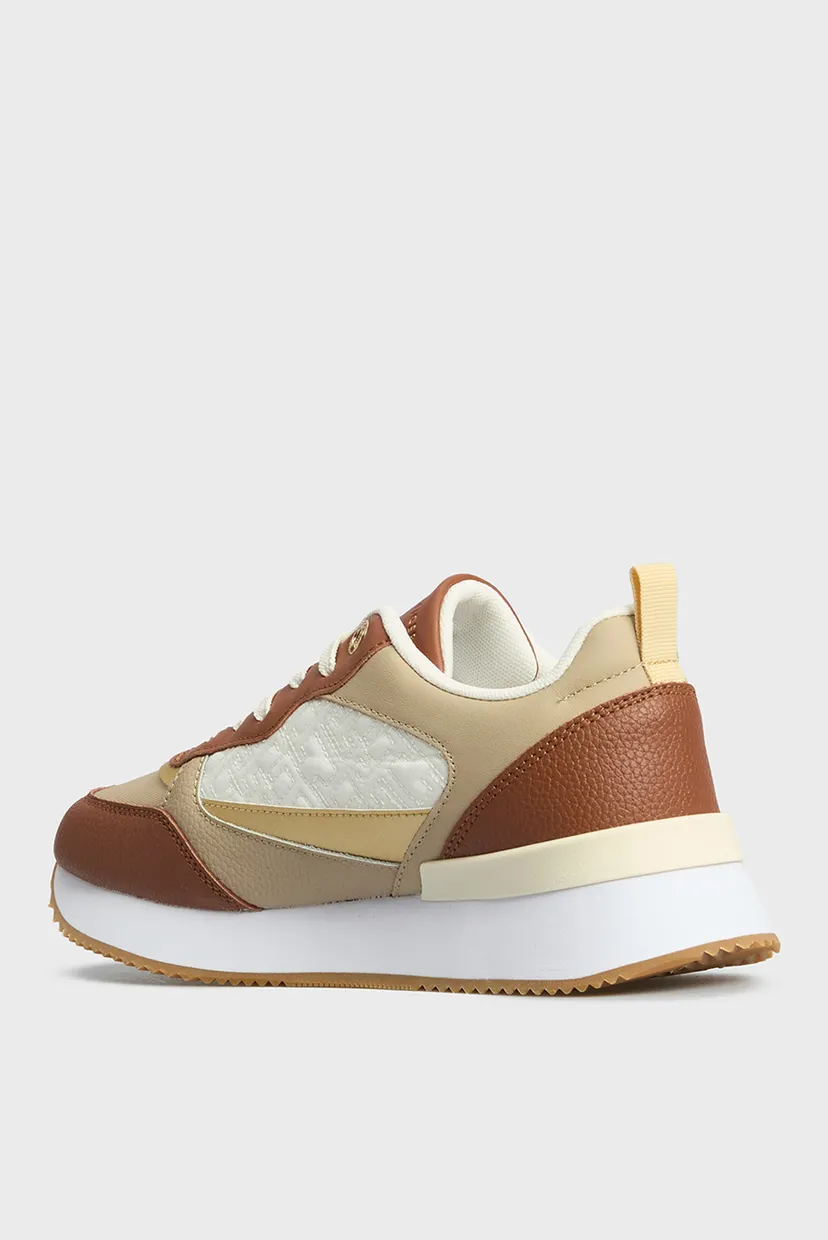Женские кожаные кроссовки MONOGRAM RUNNER 5