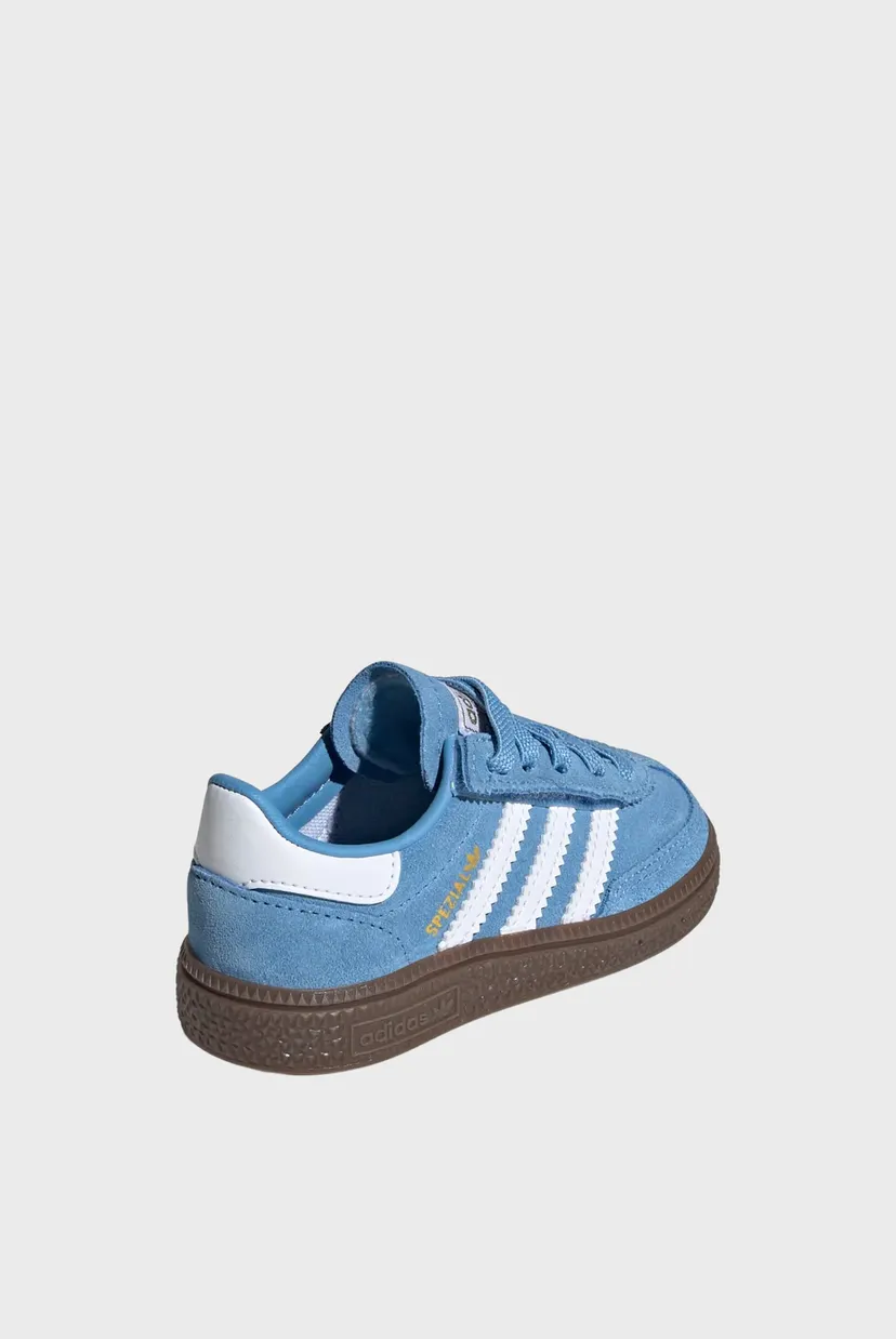 Дитячі блакитні замшеві снікерси Handball Spezial Comfort Closure Elastic Lace Kids 4