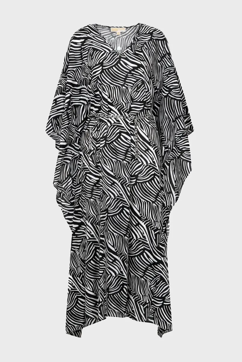 Жіноча сукня з візерунком ZEBRA CAFTAN DRESS 4