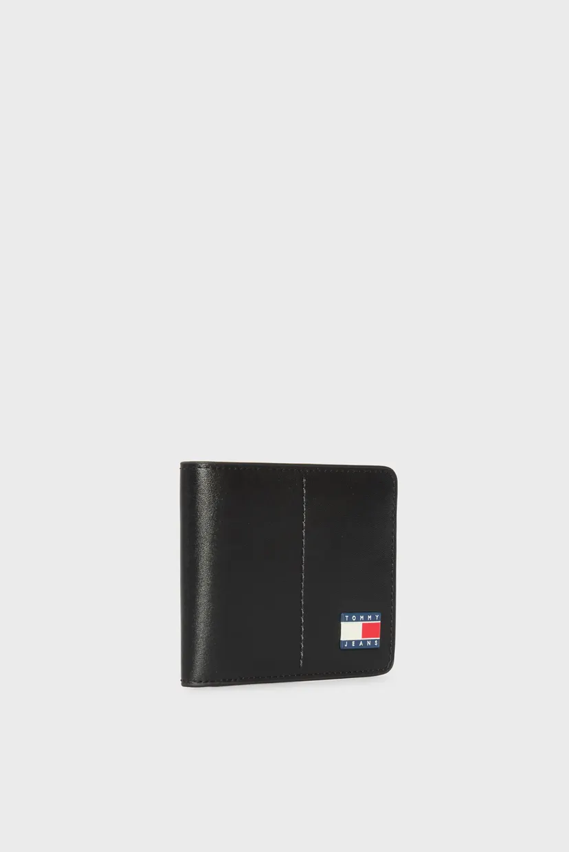 Мужской черный кошелек TJM HERITAGE LEATHER CC 3