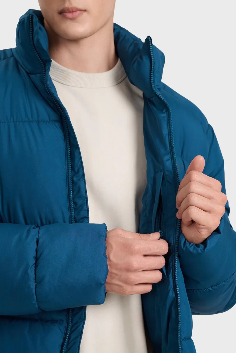 Мужская синяя куртка DOWN JACKET 5