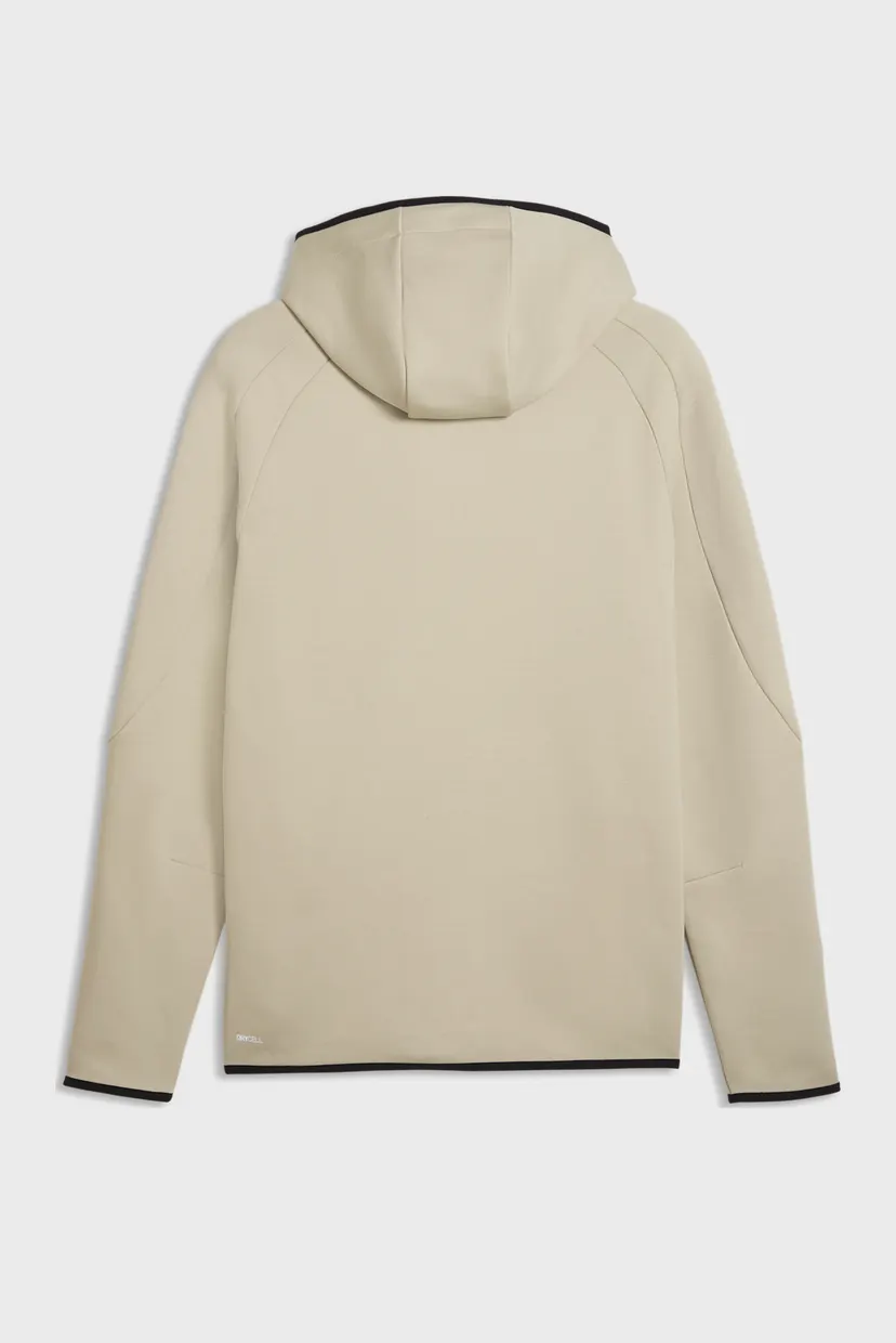 Мужское бежевое худи Evostripe Full-zip Hoodie Men 7