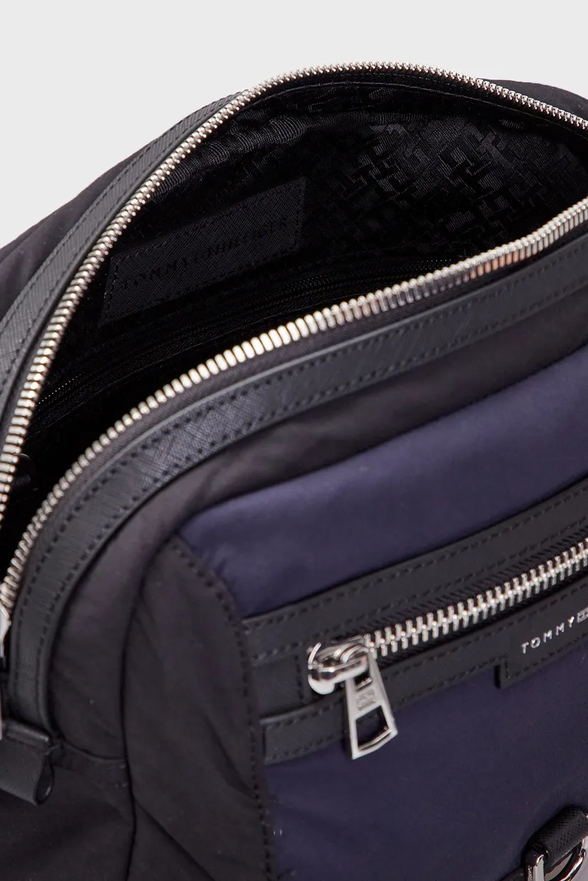 Мужская темно-синяя поясная сумка TH PREMIUM NYLON CROSSBODY 5