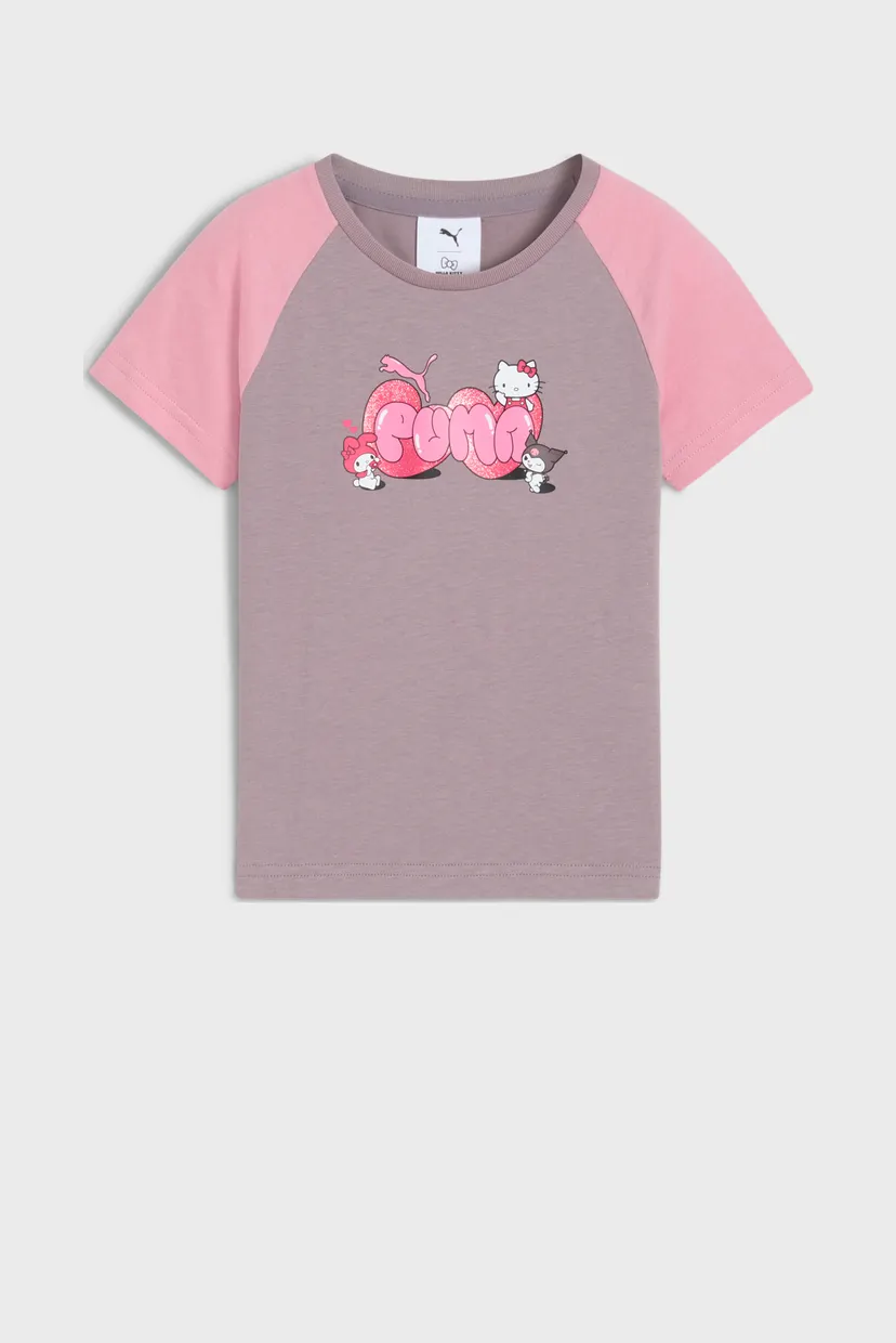 Дитяча фіолетова футболка PUMA x HELLO KITTY AND FRIENDS Slim Tee Kids 4