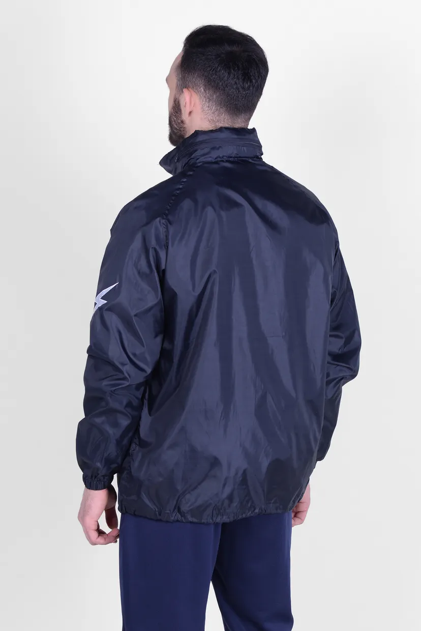 Мужская синяя ветровка Zeus K-WAY RAIN BLU 3