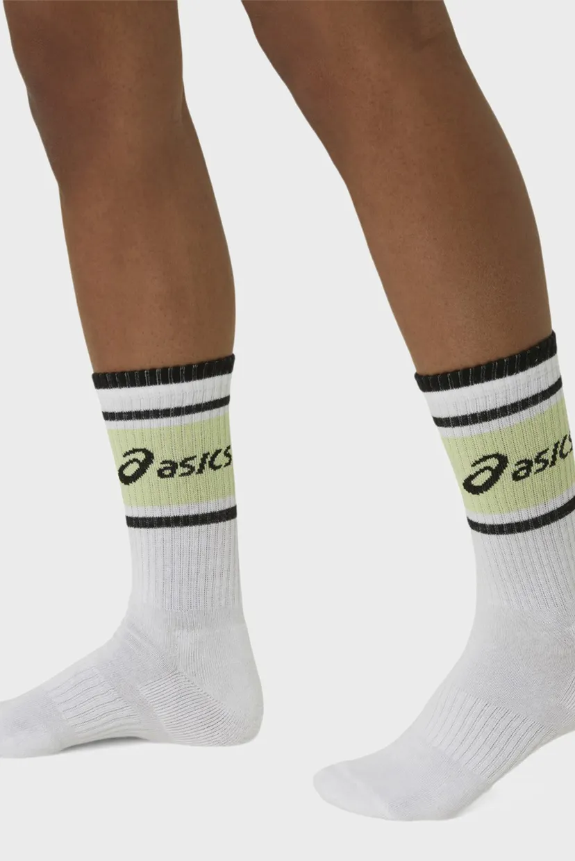 Белые носки (3 пары) ASICS LOGO CREW SOCK 6