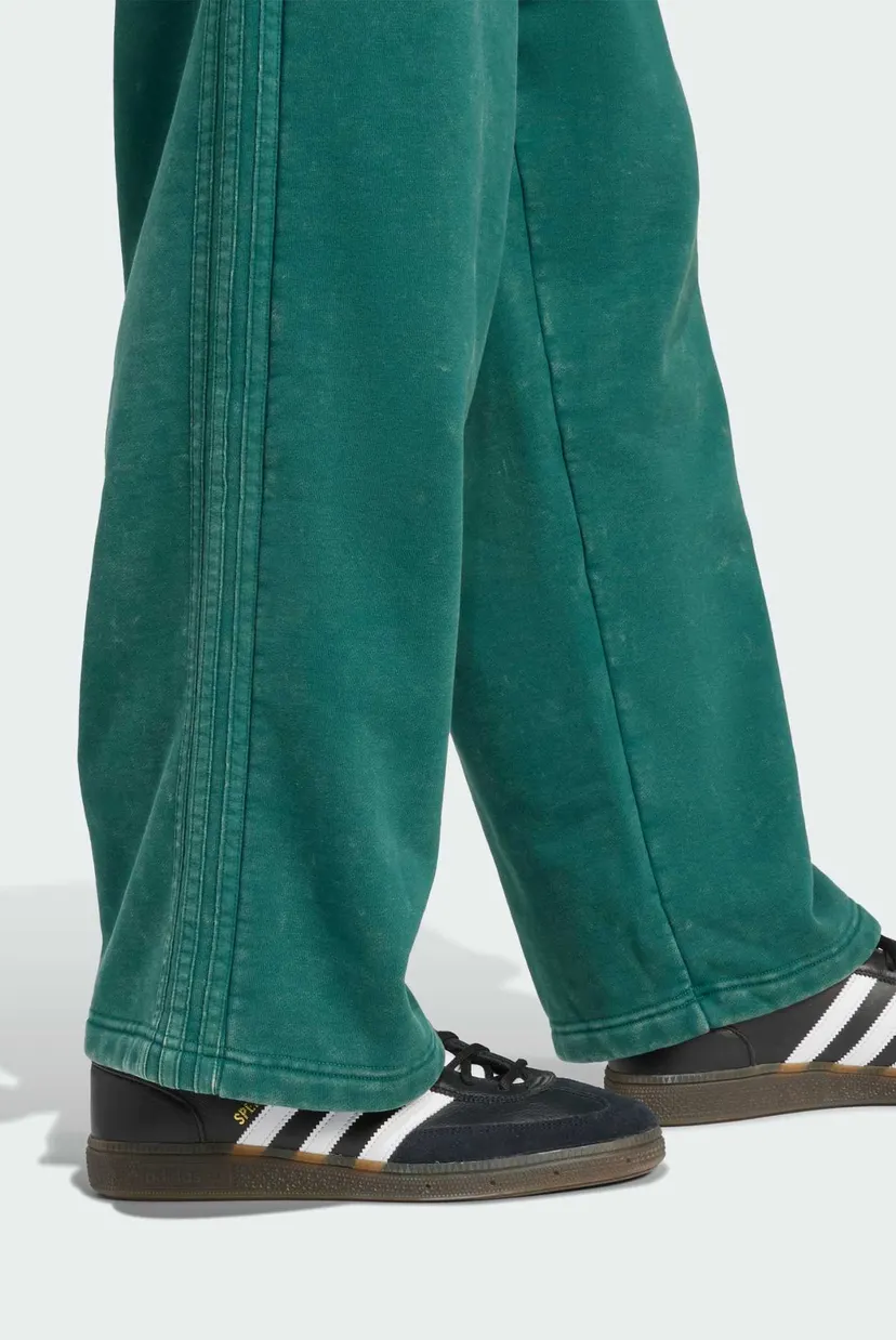 Чоловічі зелені спортивні штани WASHED SWEAT 5
