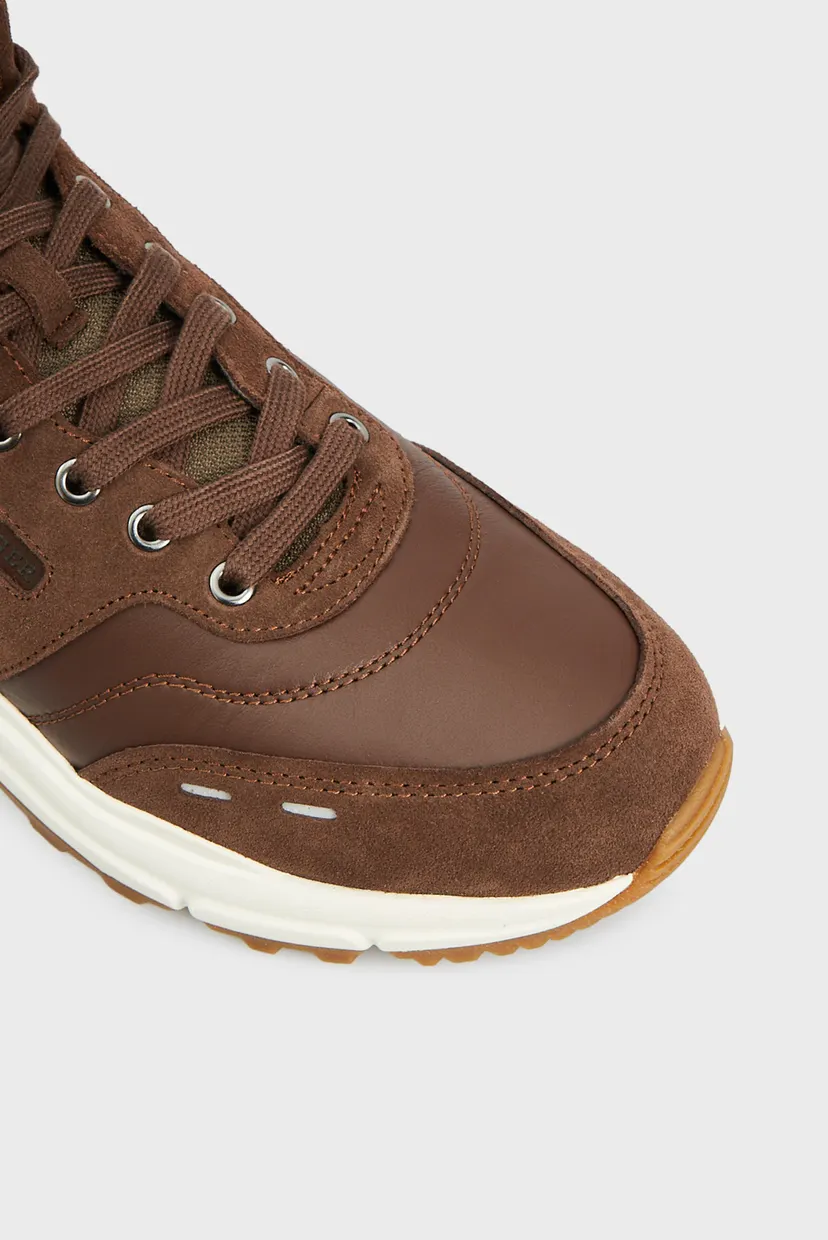 Чоловічі коричневі шкіряні хайтопи M RUNNER CORDURA HI LTH MIX 4