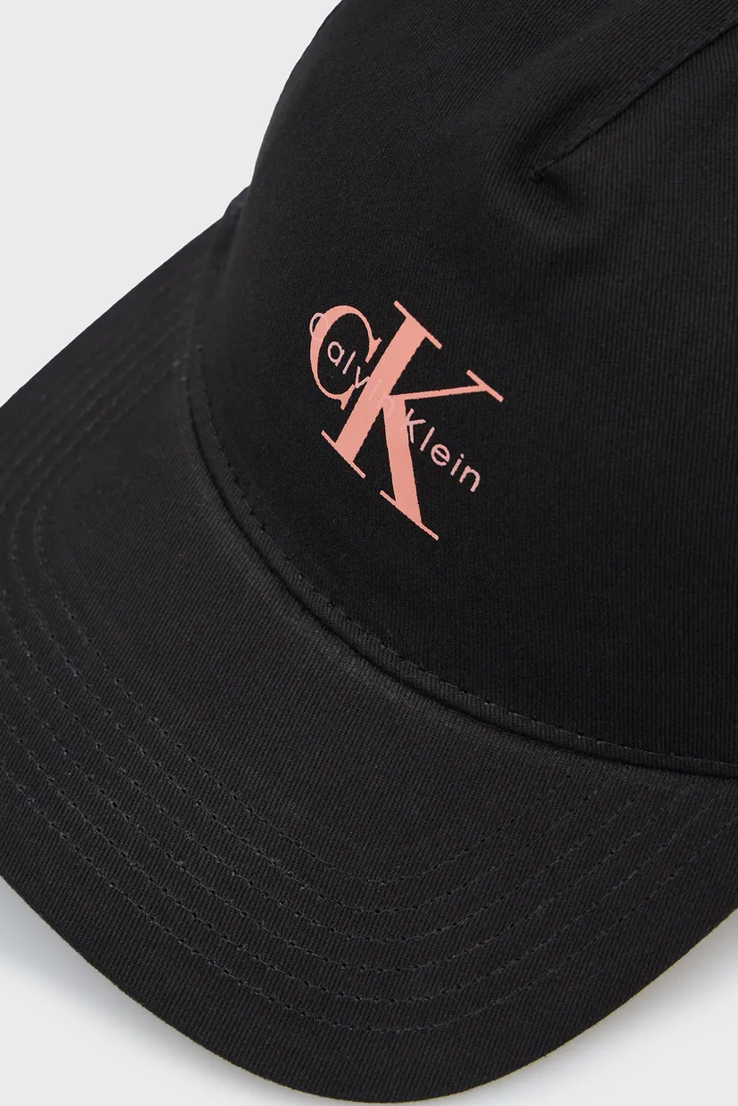 Жіноча чорна кепка MONOLOGO PRINTED BASEBALL CAP 3