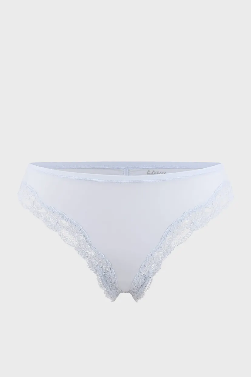 Женские голубые трусики-танга PURE SOFT 5