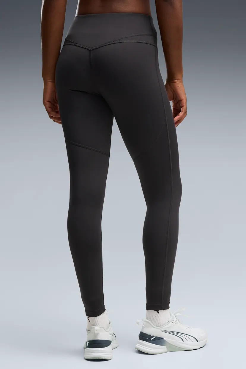 Женские черные тайтсы PUMA Shape High Waist 7/8 Tights Women 3
