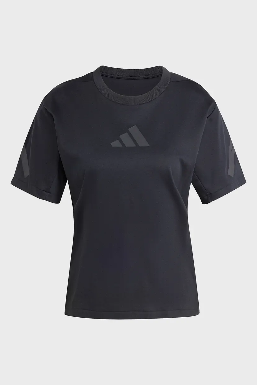 Женская черная футболка adidas Z.N.E. 7