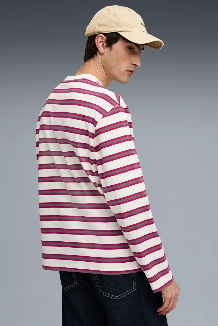 Мужской лонгслив в полоску MMQ Long Sleeve Top Men 3