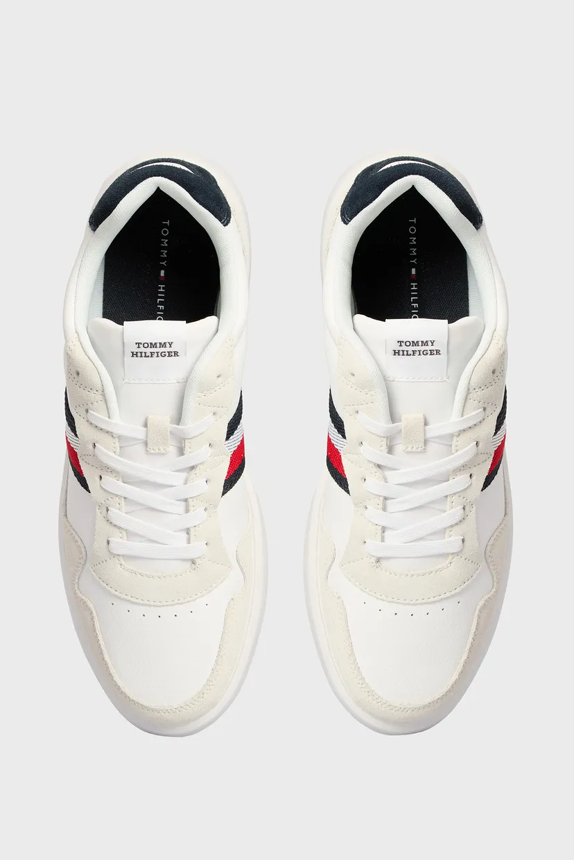 Чоловічі білі кросівки LIGHT CUPSOLE LTH MIX STRIPES 4