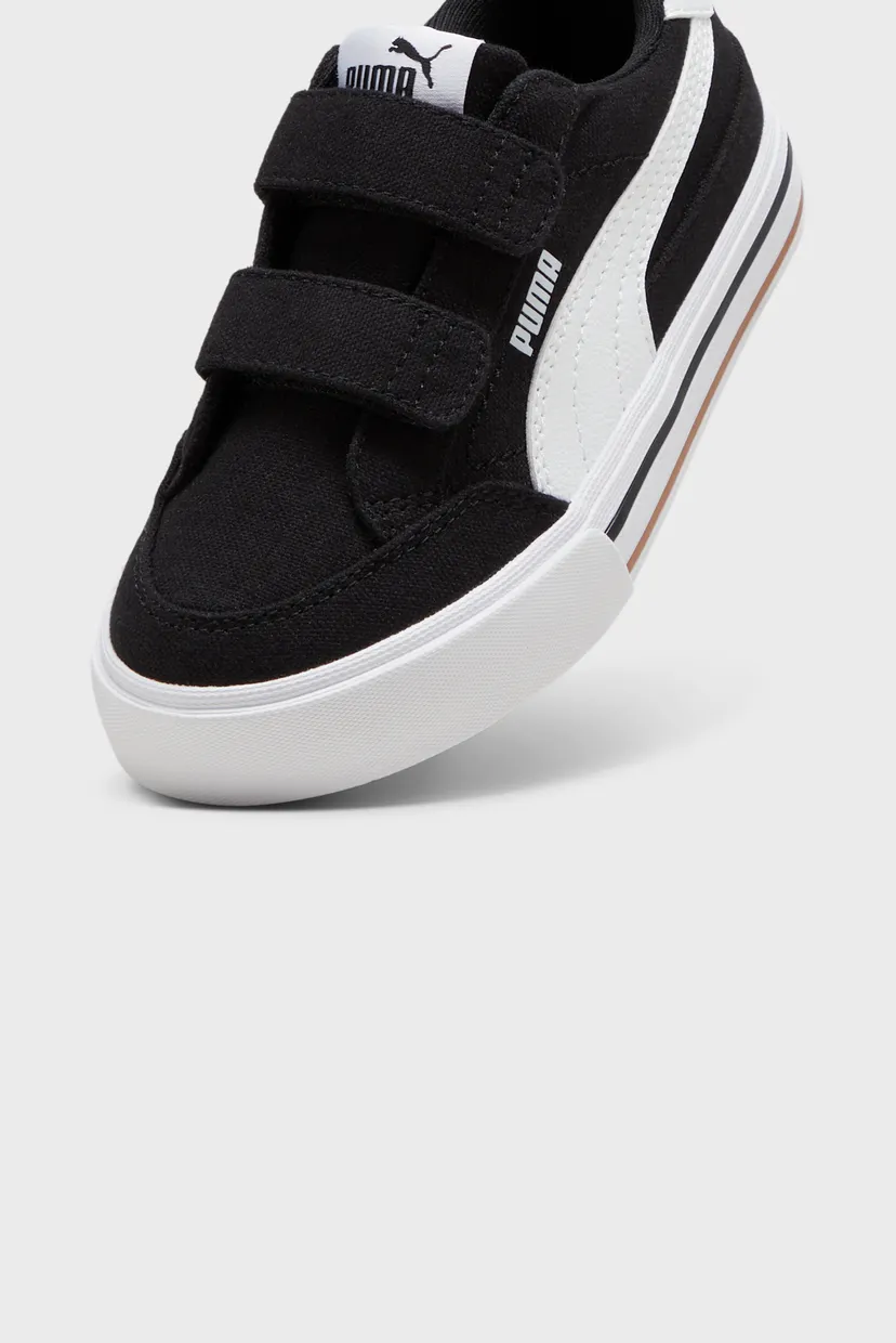 Детские черные сникерсы Court Classic Vulc Formstrip Kids' Sneakers 6
