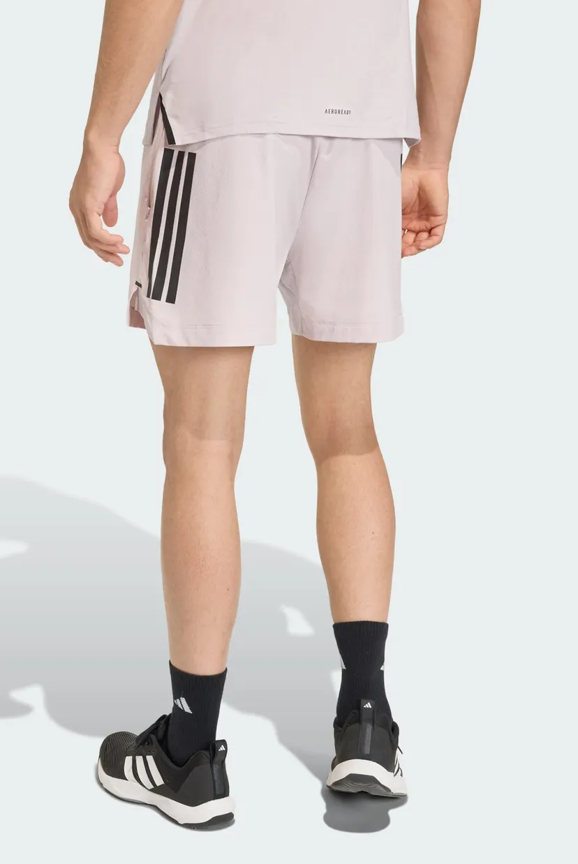 Чоловічі бузкові шорти D4T POWER 3 STRIPES 3