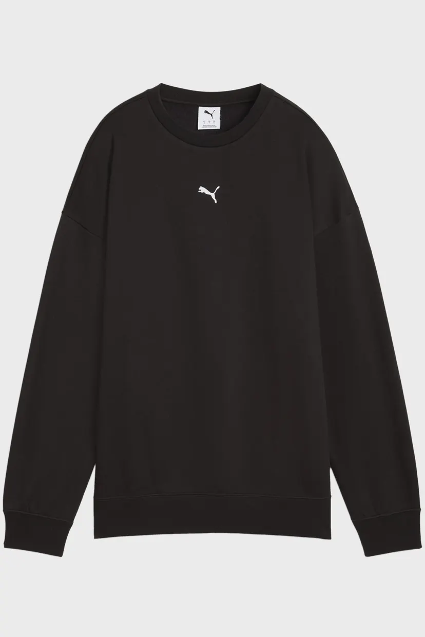 Жіночий чорний світшот Essentials Oversized Crew Women 6