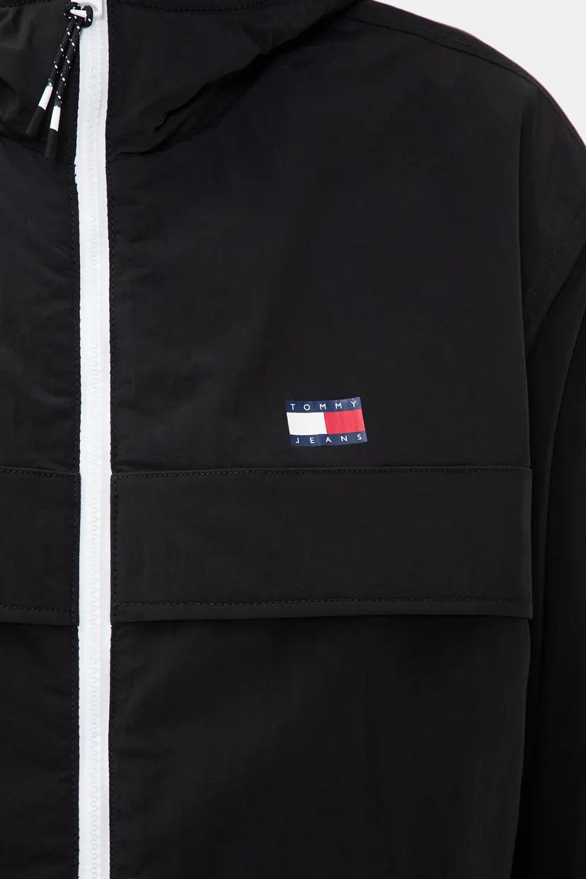Чоловіча чорна куртка TJM PADDED SOLID CHICAGO EXT 4