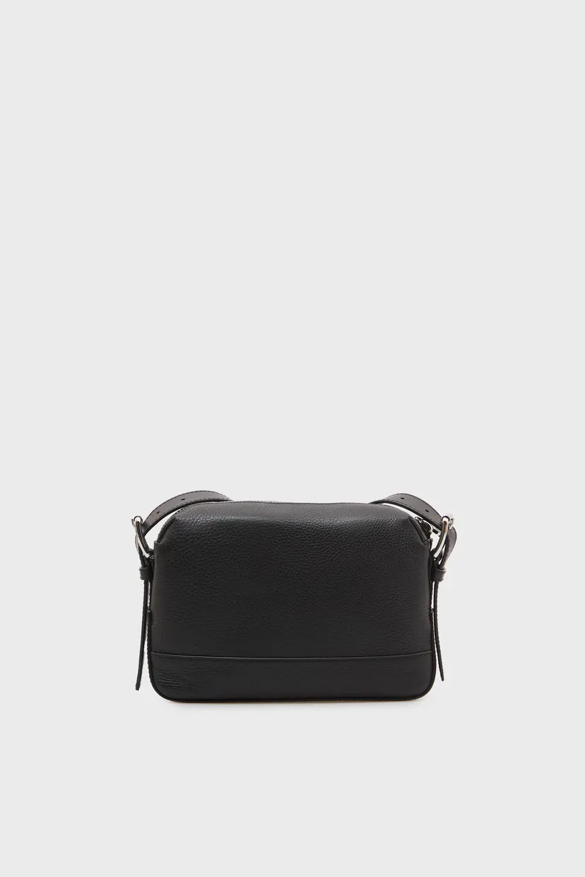 Чоловіча чорна шкіряна сумка CROSSBODY 4