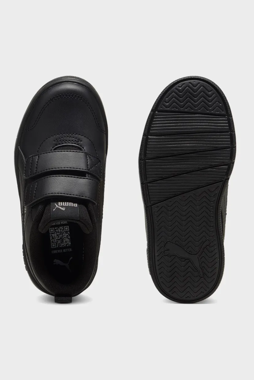 Дитячі чорні снікерси Courtflex V3 Sneakers Kids 4