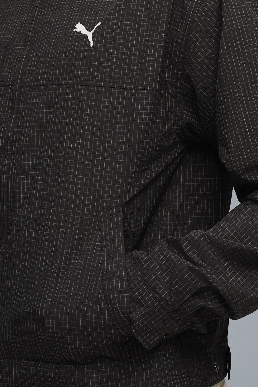 Мужская черная клетчатая куртка Chore Jacket Men 4