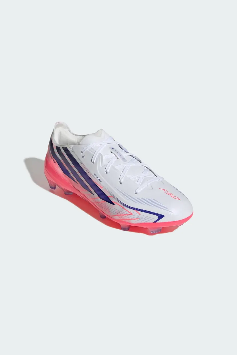 Дитячі білі бутси F50 HYPERFAST ELITE Firm Ground Football Kids 3