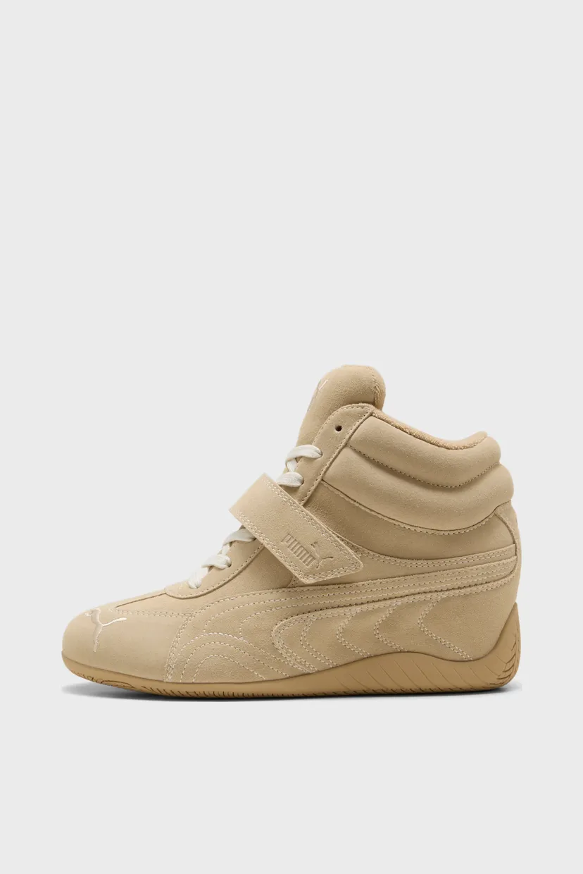 Жіночі бежеві кросівки Speedcat Wedge Tonal Sneakers Women 4