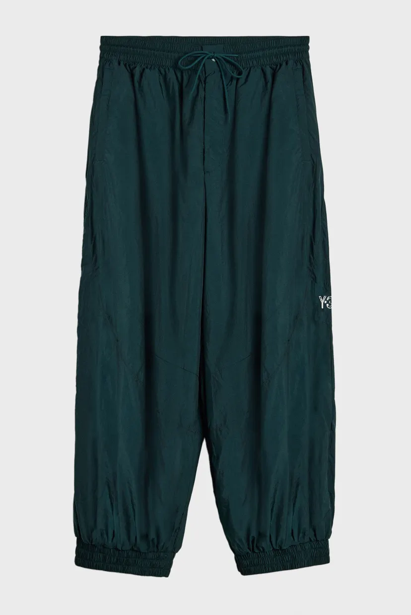 Чоловічі темно-зелені спортивні штани Y-3 RAW EDGE 3 STRIPES NYLON SHELL 7