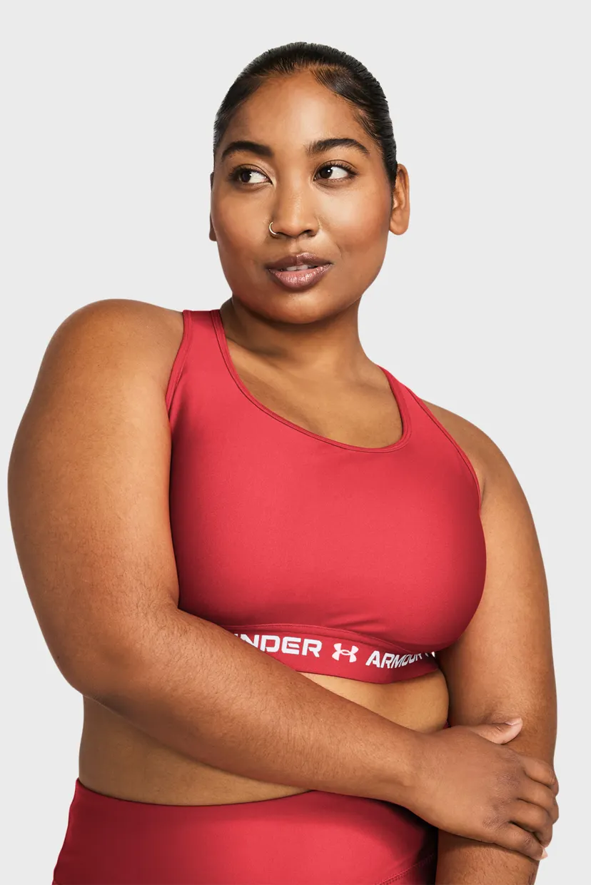 Женский красный топ Crossback Mid Bra 4