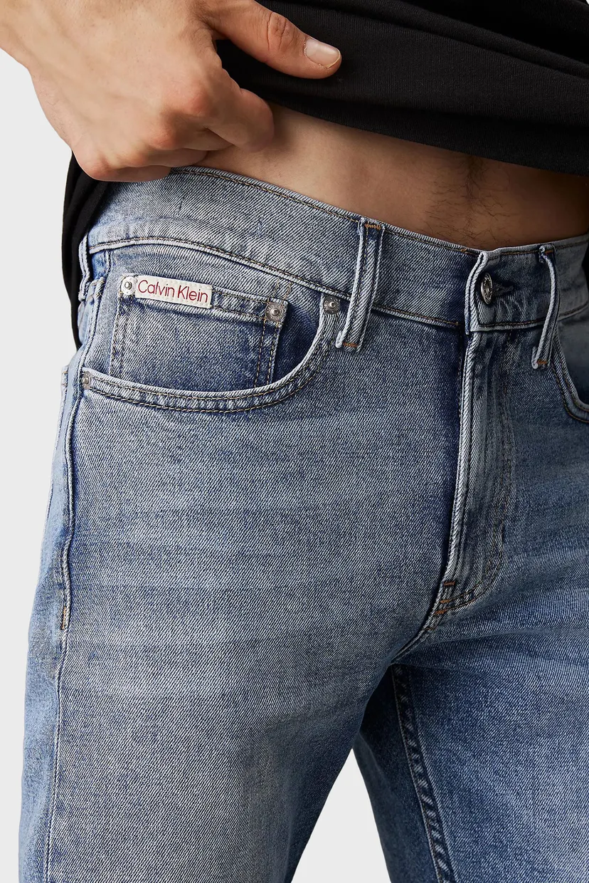 Чоловічі блакитні джинси SLIM TAPER 4