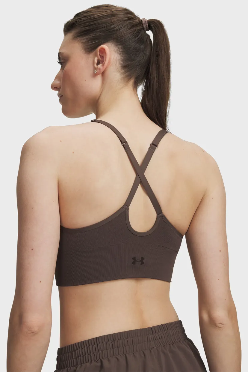 Жіночий темно-коричневий топ Vanish Seamless Low Bra 3