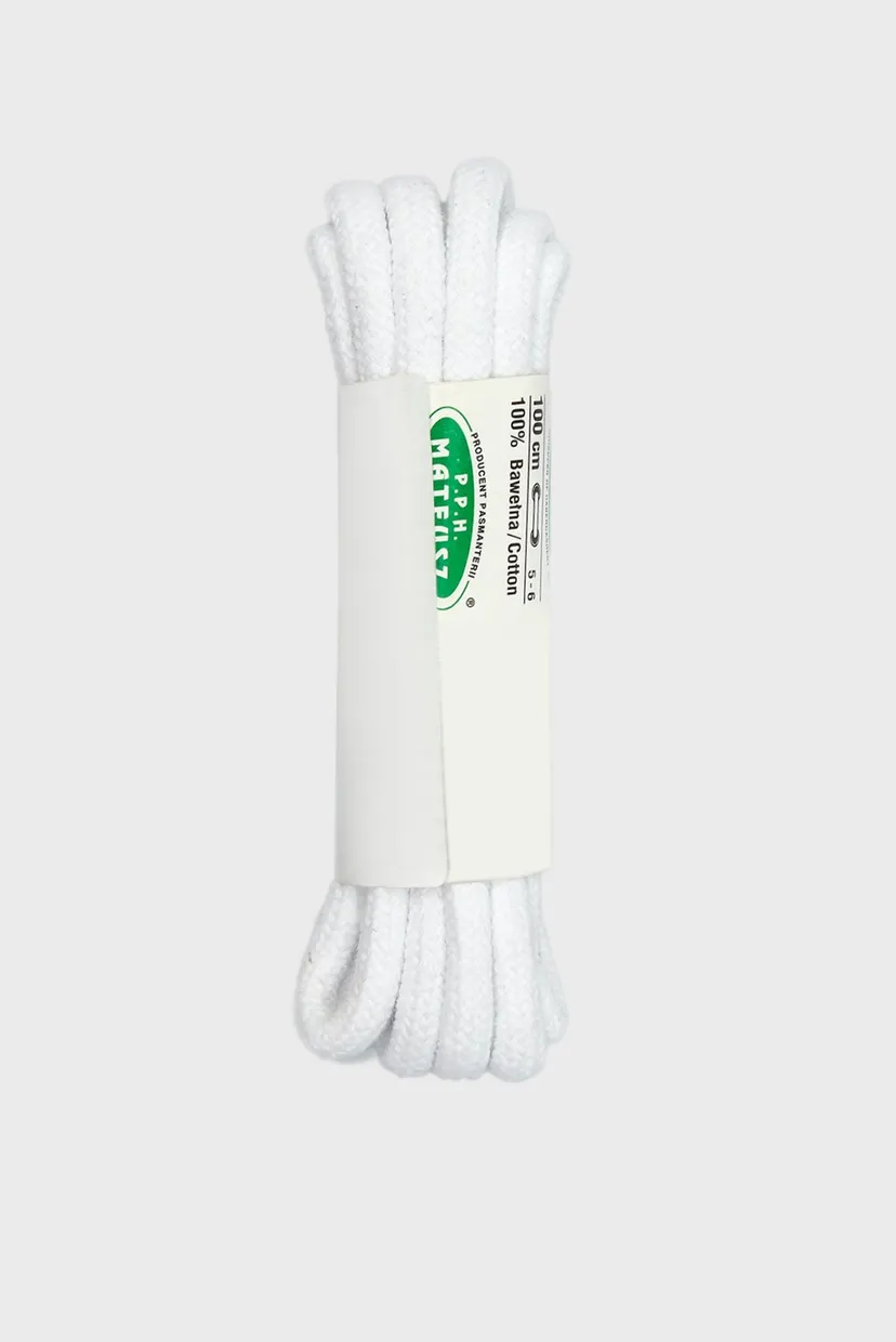 Белые шнурки LACES 3