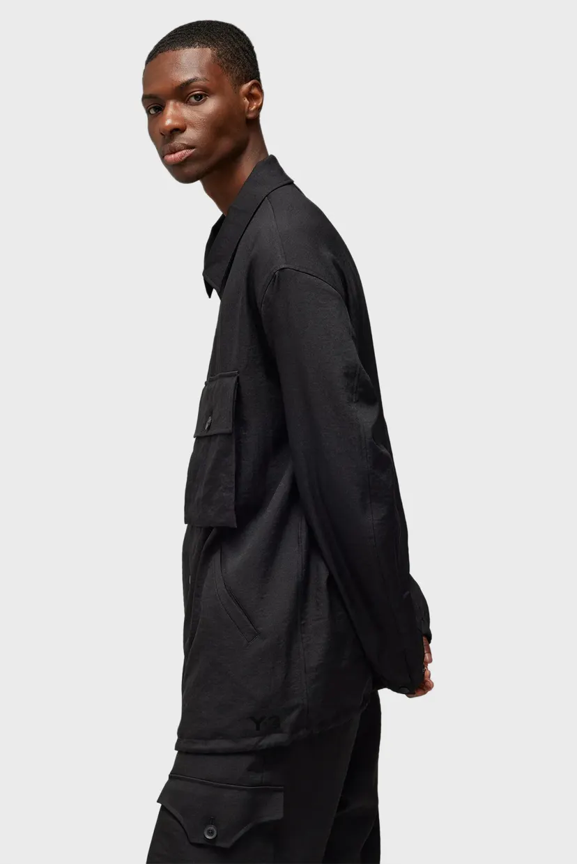 Мужская черная ветровка Y-3 Sport Uniform Coach 4