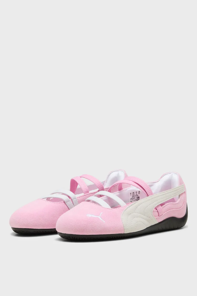 Дитячі рожеві замшеві балетки Speedcat Ballet Sneakers Youth 3