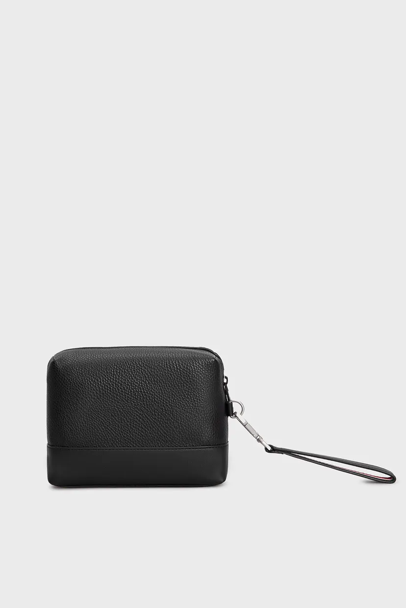 Чоловіча чорна борсета TH TRANSIT POUCH 4