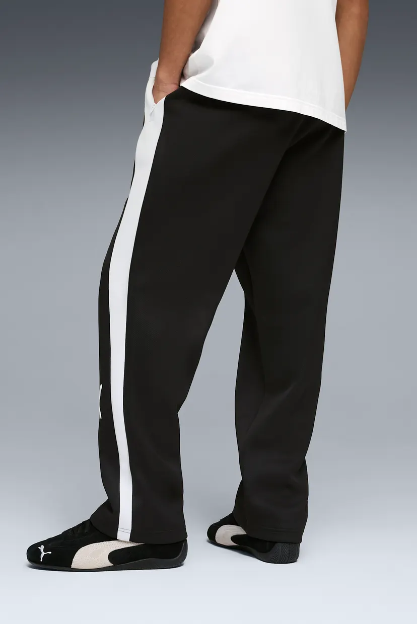 Мужские черные спортивные брюки T7 Big Cat Track Pants Men 3