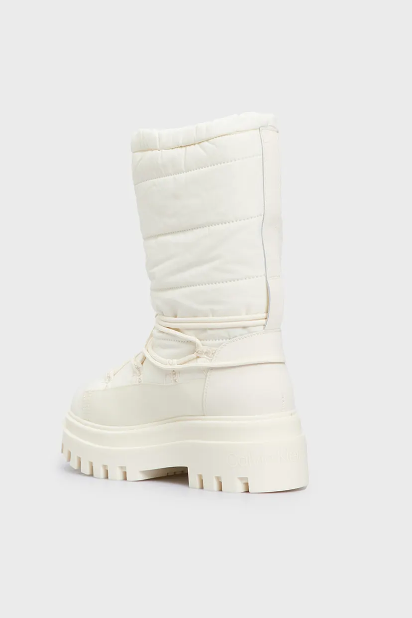 Женские белые дутики FLATFORM SNOW BOOT NYLON WN 5