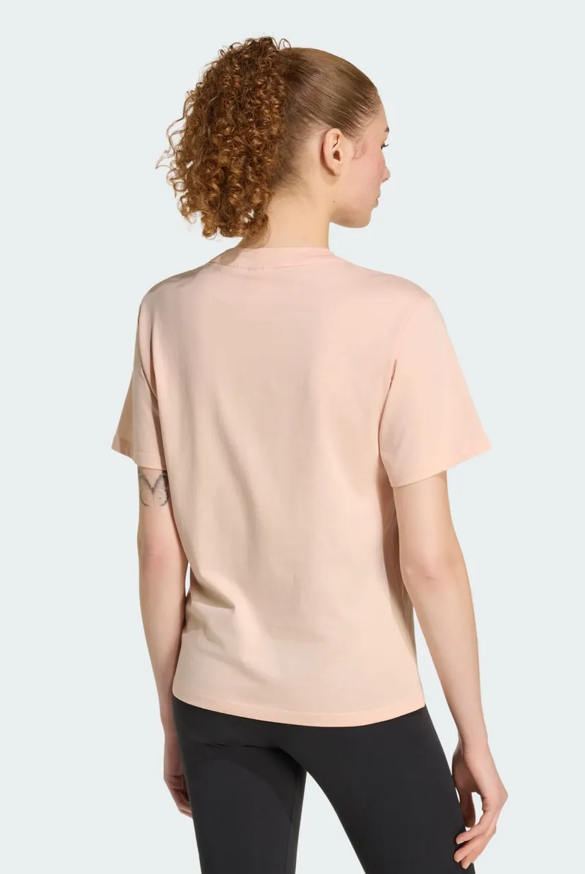Жіноча пудрова футболка Essentials Small Logo Cotton 3
