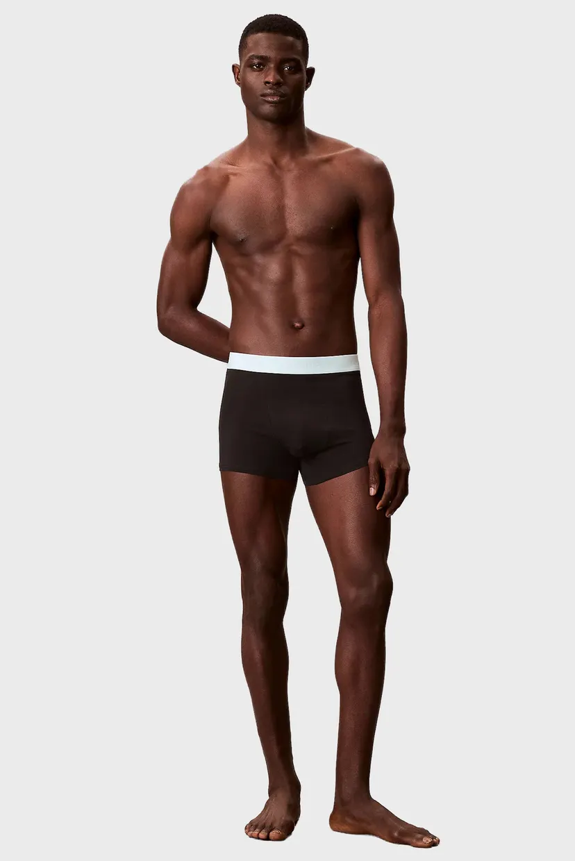 Чоловічі чорні боксери (3 шт) RELAXED FIT TRUNK 3