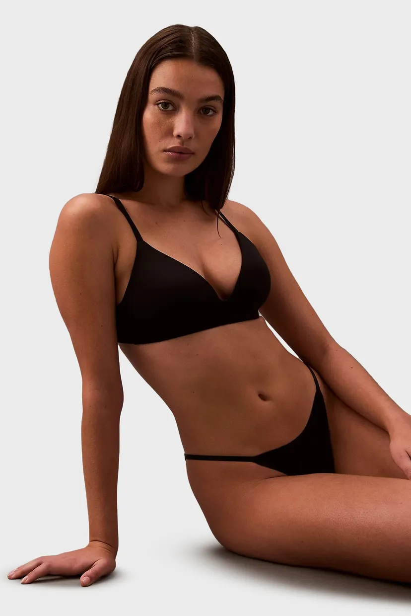 Женский черный бюстгальтер WIRE FREE T SHIRT BRA 5