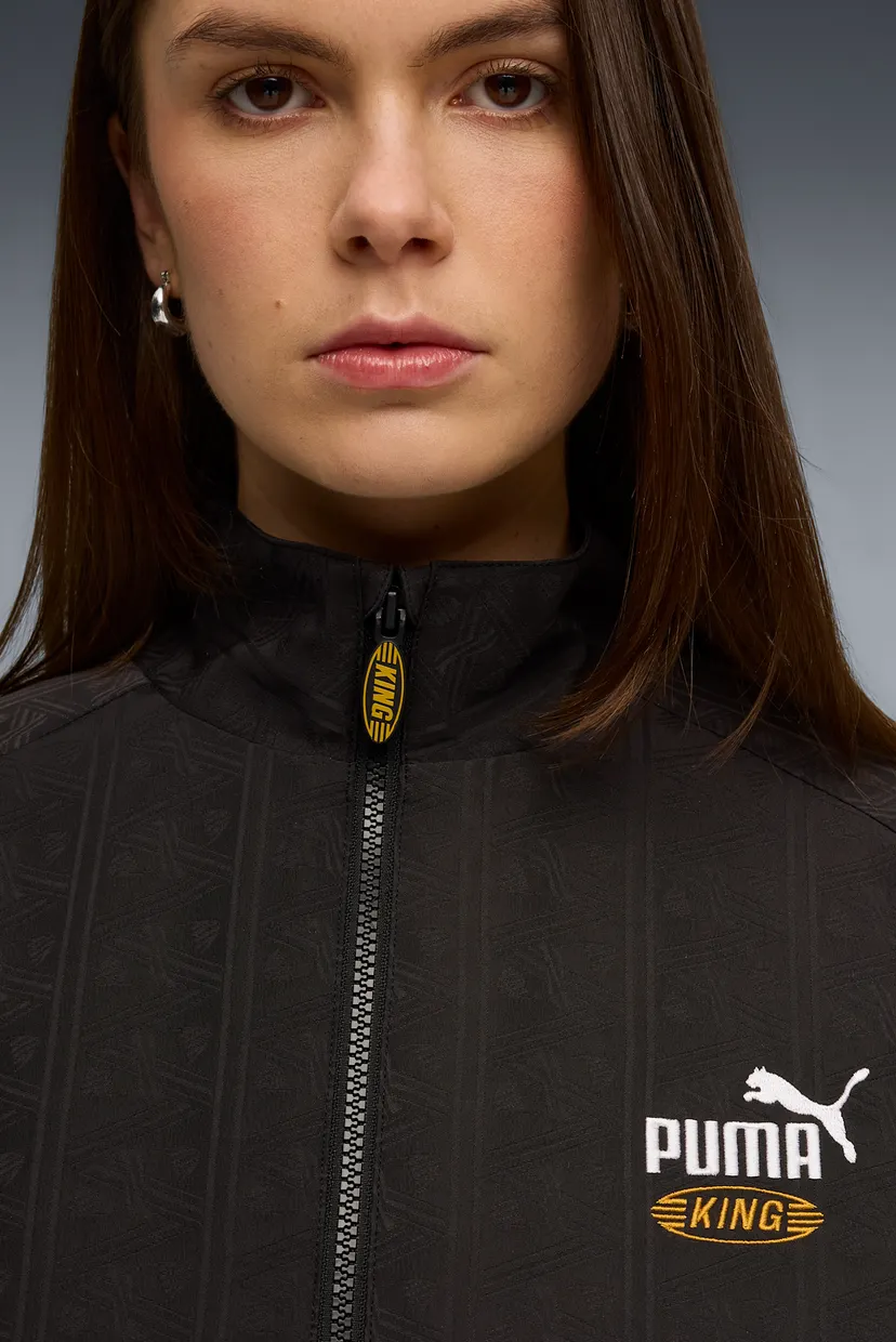 Черная куртка KING Jacket Unisex (унисекс) 4
