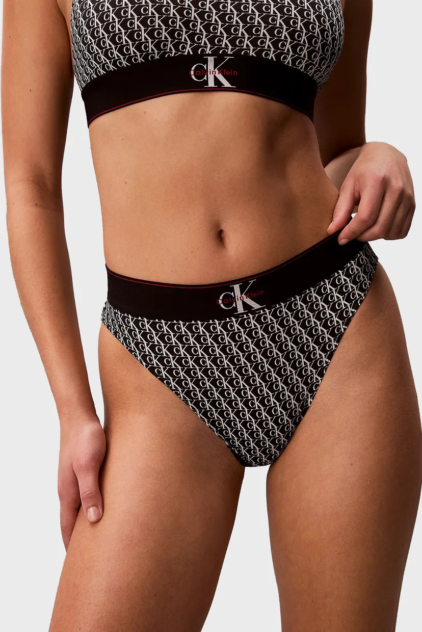 Женские трусики с узором HIGH WAIST BIKINI 4