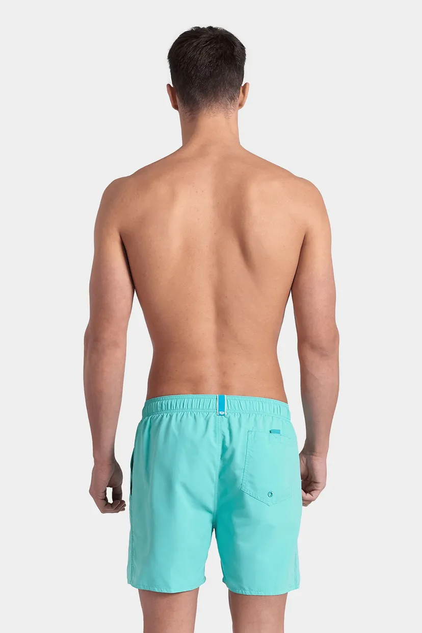 Мужские бирюзовые плавательные шорты FUNDAMENTALS BOXER R 3